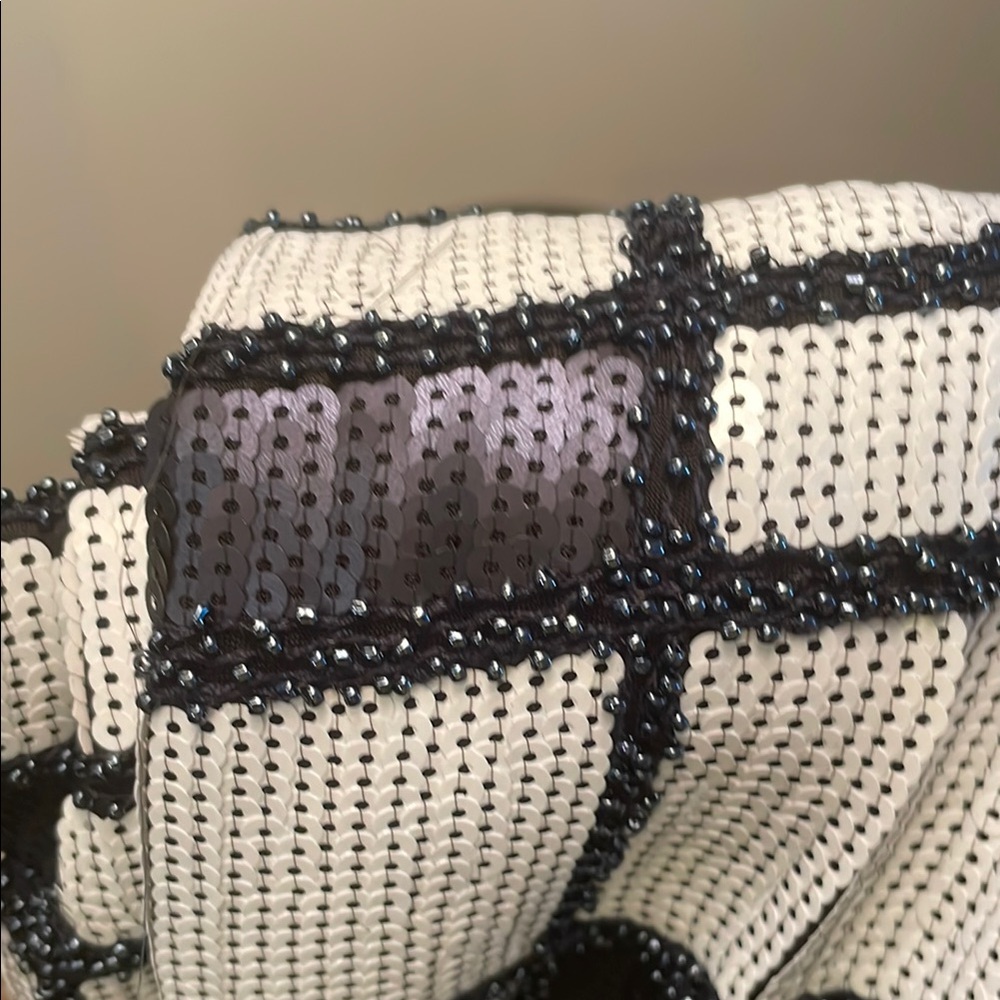 W By Worth Navy and White Geometric Dress - Picture 12 of 15